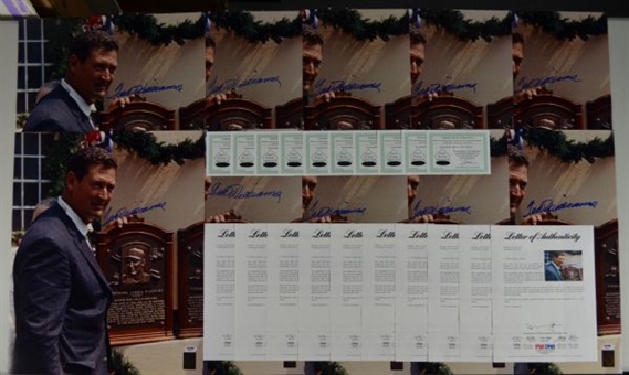 Lot of (10) Ted Williams Signed 16x20 Photos  PSA/DNA and Williams Hologram (HOF)